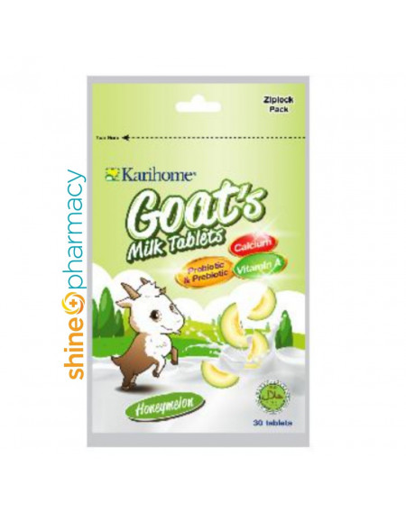 Karihome Goat Milk Tablets 30s [honeymelon]